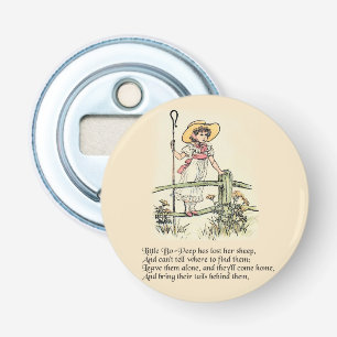 Lilla Bo-Peep: Klassisk Kate Greenaway Nursery Flasköppnare