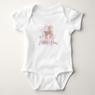 Lilla bodydräkt från hjort, skogsdjur t shirt