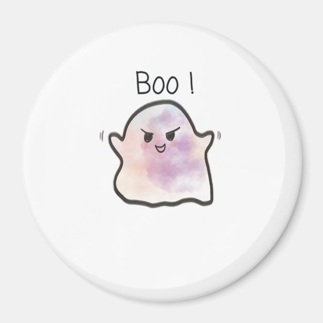 Lilla Boo är fräck rolig meme Magnet (Framsidan)