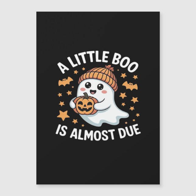 Lilla Boo är Nästan Förfallen Halloween Graviditet (Framsida)