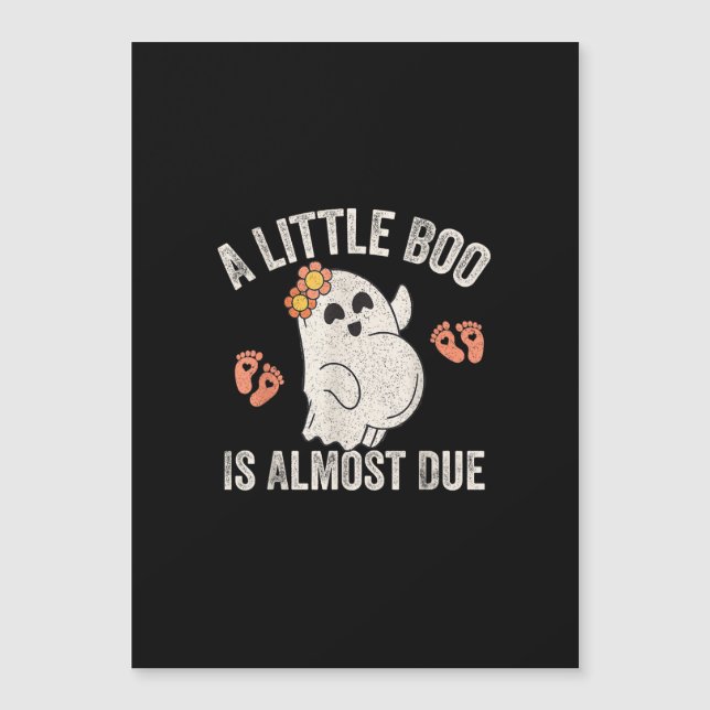 Lilla Boo är nästan förfallen Halloween graviditet (Framsida)