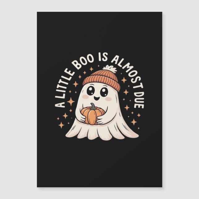 Lilla Boo är Nästan Förfallen Halloween Graviditet (Framsida)