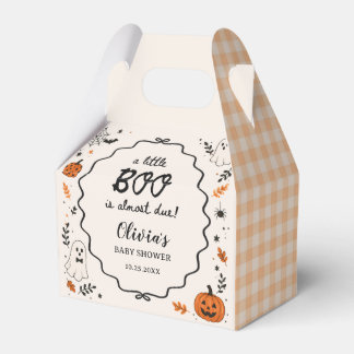 Lilla Boo Halloween Spök Baby Shower Presentaskar