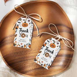 Lilla Boo har snart halloween Presentetikett