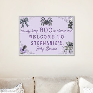 Lilla Boo Itsy Bitsy Spindel Halloween Babykalas Poster