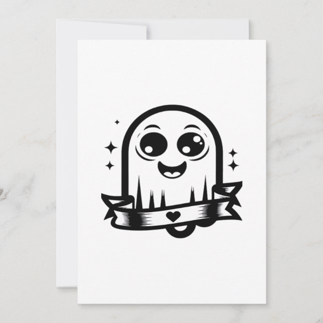 Lilla Boo Kreativ Stil Julkort (Framsida)