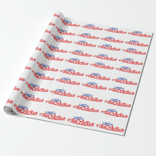 Lilla brandgator Fjärde juli Papper Presentpapper