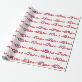 Lilla brandgator Fjärde juli Papper Presentpapper