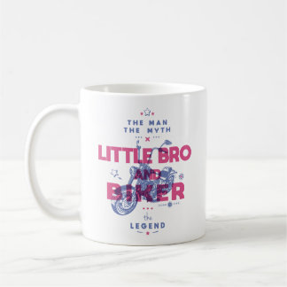 Lilla broder och biker mannen myten i legenden kaffemugg