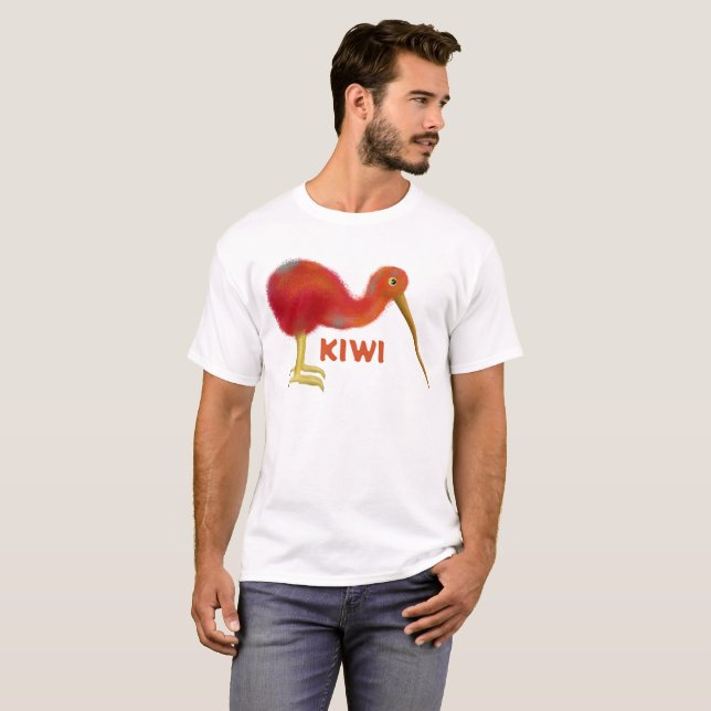 Lilla brun kiwi t shirt (Hel framsida)