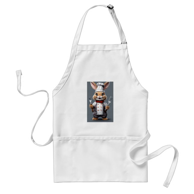 Lilla bunny Apron Förkläde (Framsidan)