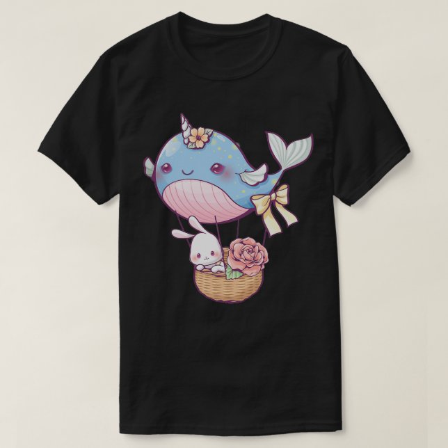 Lilla bunny i valballong t shirt (Design framsida)