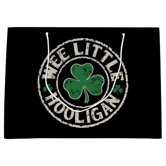 Lilla busunge Shamrock St Patrick's Day (Framsidan)