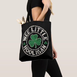 Lilla busunge Shamrock St Patrick's Day Tygkasse