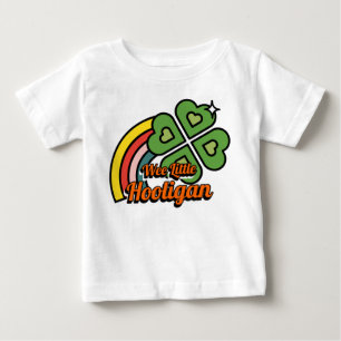 Lilla busunge St. Patricks Day Klöver T Shirt
