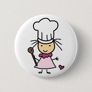 Lilla Chef Girl Knapp