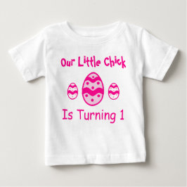 Lilla Chick 1:a födelsedag T Shirt