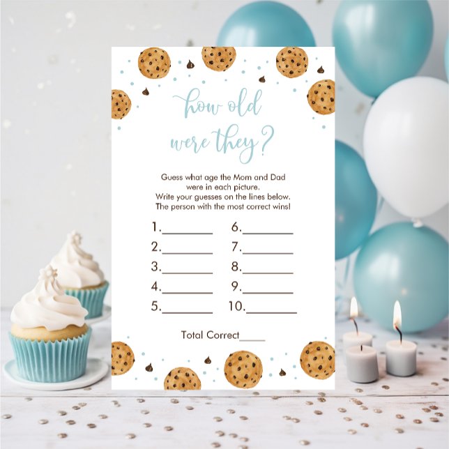 Lilla Cookie Blue Boy hur gamla de var? (Skapare uppladdad)