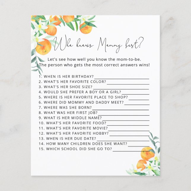 Lilla cutie som bäst känner MAMMA (Framsida)