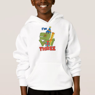 Lilla Dino 3:e födelsedagskjortor och gåvor T Shirt