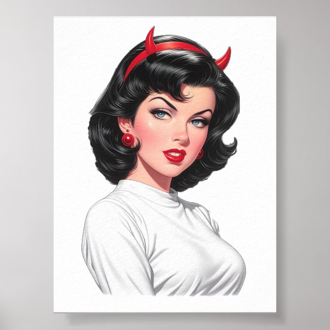 Lilla Djävul Poster (Framsidan)