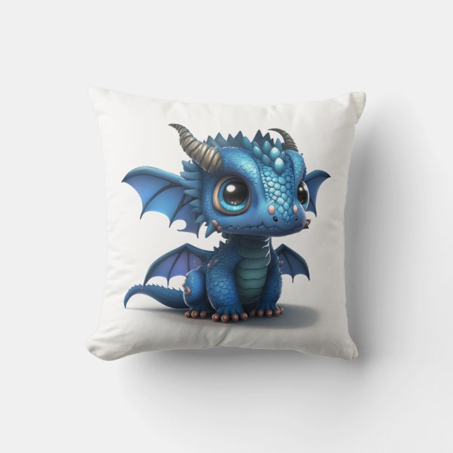 Lilla Drakon Kudde (Framsida)
