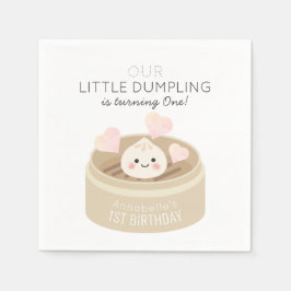 Lilla Dumpling Birthday Pappersservett