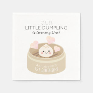 Lilla Dumpling Birthday Pappersservett
