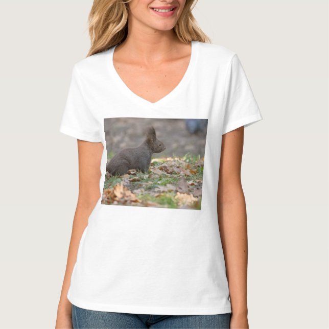 Lilla ekorre t shirt (Framsida)