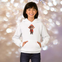 Lilla Elf Girl's Hoodie