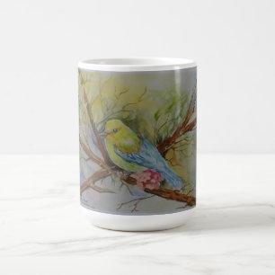 Lilla fågel kaffemugg