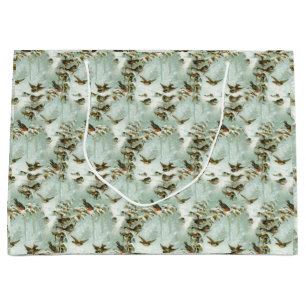 Lilla fåglar i Snö