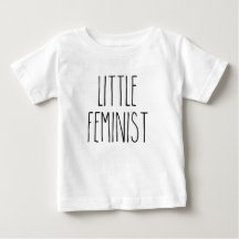 Lilla Feminist Baby T Shirt