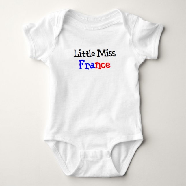 lilla franska miss t shirt (Framsida)