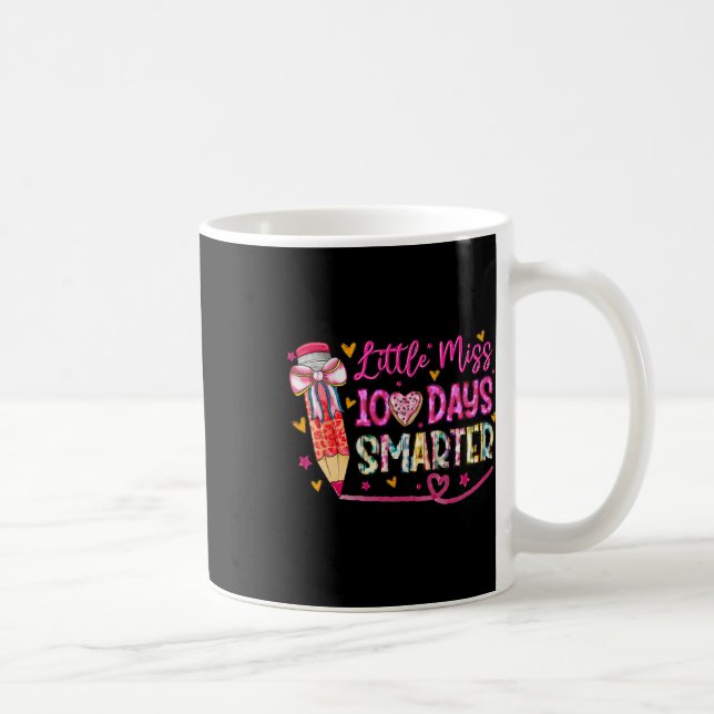 Lilla Fröken 100 Dagar Smartare Leopardpenna 100:e Kaffemugg (Höger)