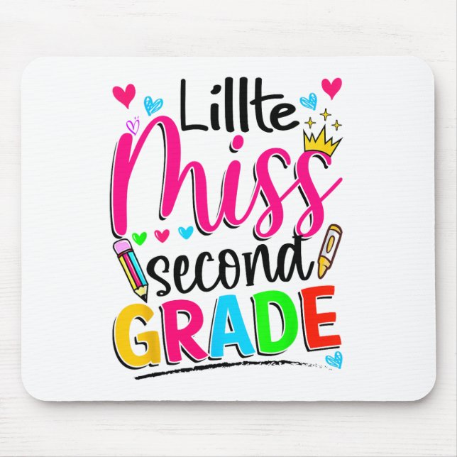 Lilla Fröken Andra Klass Ck Till Skolan Andra Klas Musmatta (Framsidan)