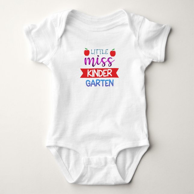 Lilla fröken förskolan t shirt (Framsida)