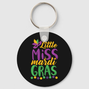 Lilla Fröken Mardi Gras Roligt Mardi Gras 2020  Nyckelring