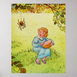 Lilla Fröken Muffet-affisch Poster