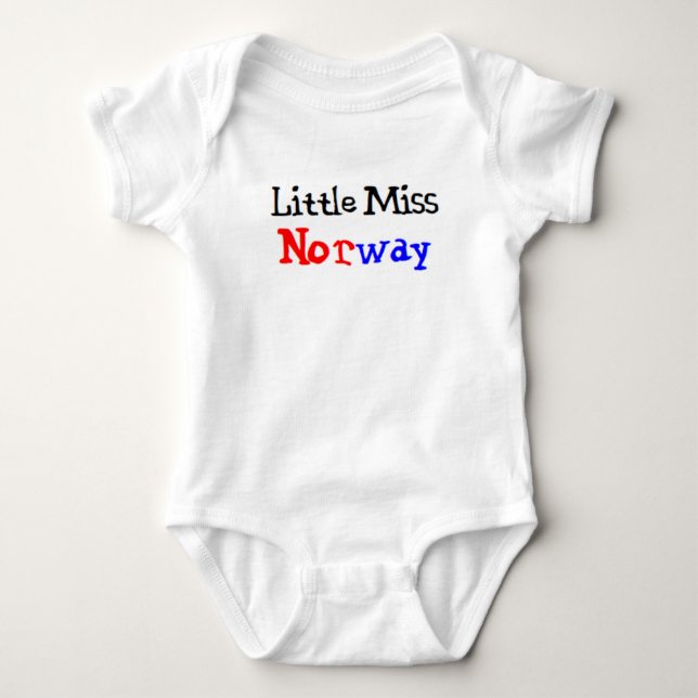 lilla fröken norge t shirt (Framsida)