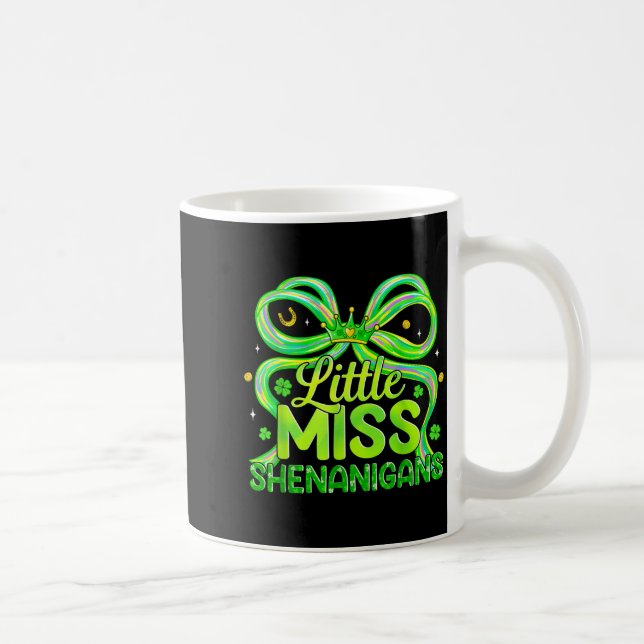 Lilla fröken rackartyg st patricks dag coquetteLi Kaffemugg (Höger)