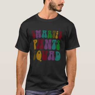 Lilla Fröken Smartie Pants Squad Smart Skolbarn T Shirt