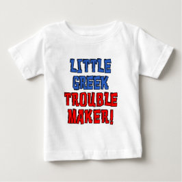 Lilla grekisk Trouble Maker T-shirt