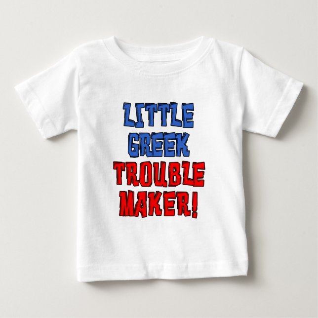 Lilla grekisk Trouble Maker Tröja (Framsida)