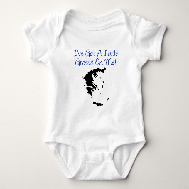 Lilla Grekland på mig T-shirt (Framsida)