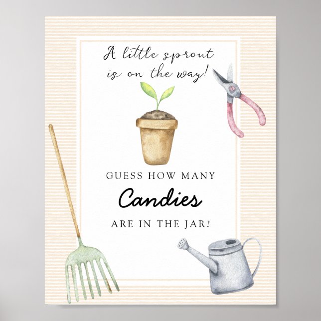 Lilla groda - gissa hur många kaniner. poster (Framsidan)