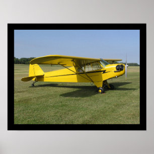 Lilla Gult-flygplan Poster