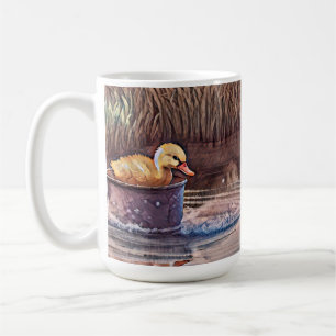 Lilla Gult lurar i Bucket Kaffemugg