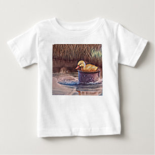 Lilla Gult lurar i Bucket T Shirt