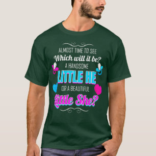Lilla han eller Lilla hon Gender Reveal T Shirt